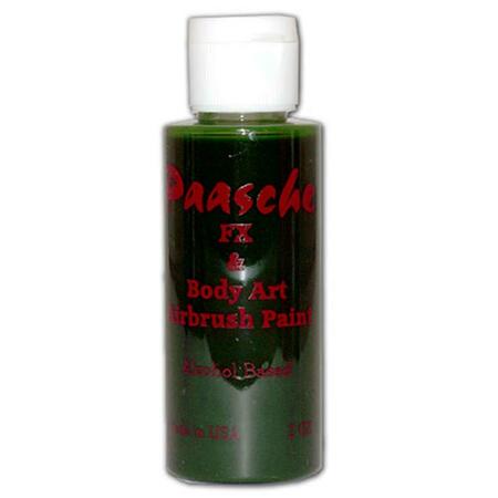 PAASCHE 2 oz Airbrush Tattoo Paint, Green TI-209